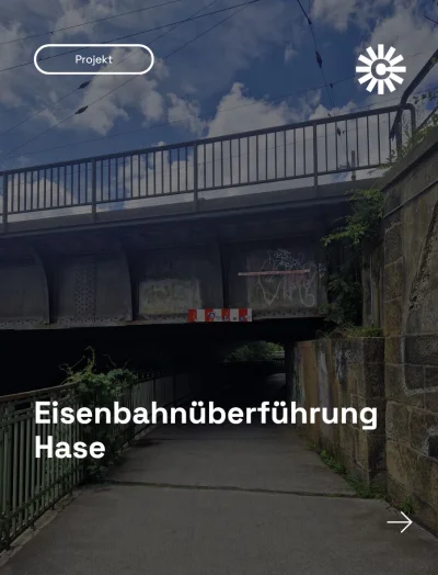 ? Projektvorstellung: EÜ Hase in Osnabrück Im Rahmen der Projektsteuerung unterstützen wir den Ersatzneubau der Eisenbahnüberführu...