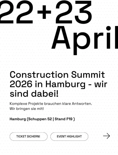 Digitalisierung, Nachhaltigkeit und Effizienz entscheiden heute darüber, ob Infrastrukturprojekte termin- und qualitätsgerecht umg...